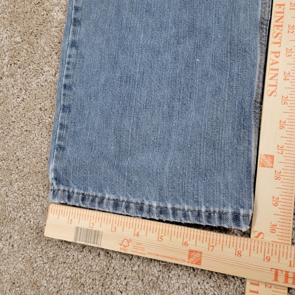 Carhartt Men's Relaxed Fit Jeans Denim Pants Light Wash Classic 40x30 - Picture 3 of 7